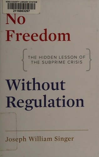 No freedom without regulation
