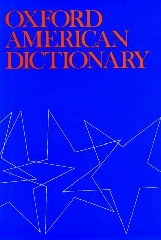 Oxford American dictionary