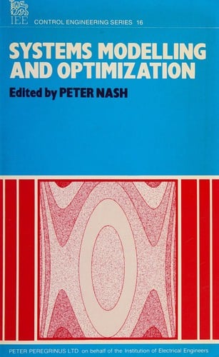 Systems modelling andoptimization