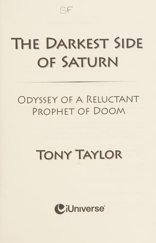 The darkest side of Saturn