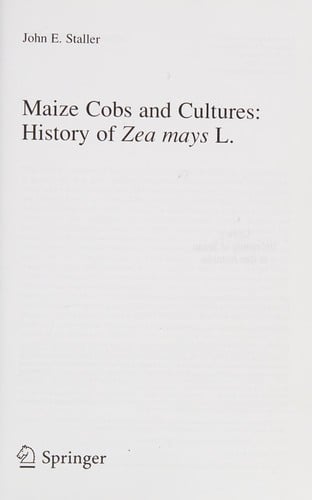 Maize cobs and cultures