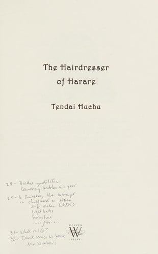 The hairdresser of Harare