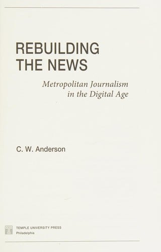 Rebuilding the news