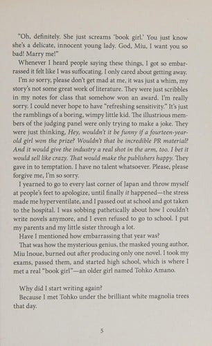 Book girl and the suicidal mime