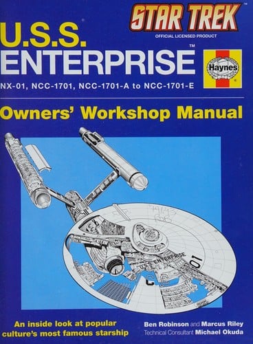 U.S.S. Enterprise NX-01, NCC-1701, NCC-1701-A to NCC-1701-E