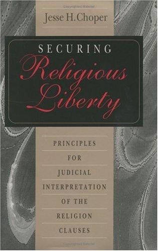 Securing religious liberty