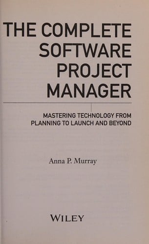 The complete software project manager