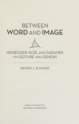 Between word and image