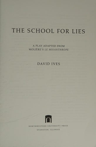The school for lies