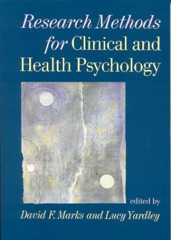 Research methods for clinical and health psychology