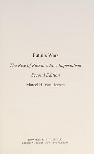 Putin's wars