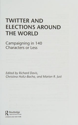 Twitter and elections around the world