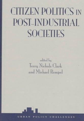 Citizen politics in post-industrial societies