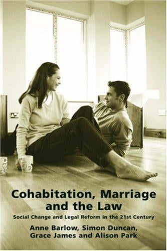 Cohabitation, Marriage and the Law