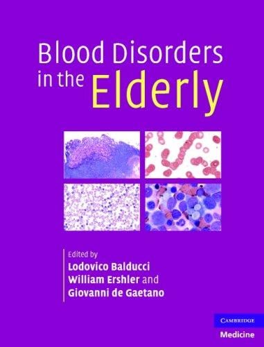 Blood disorders in the elderly