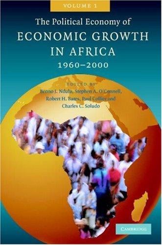 The Political Economy of Economic Growth in Africa, 1960-2000