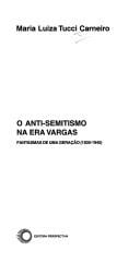 O anti-semitismo na era Vargas