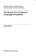 SOCIAL TURN IN SECOND LANGUAGE ACQUISITION