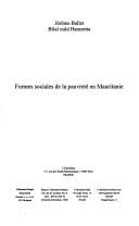 Formes sociales de la pauvreté en Mauritanie