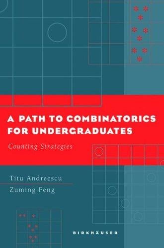 A path to combinatorics for undergraduates