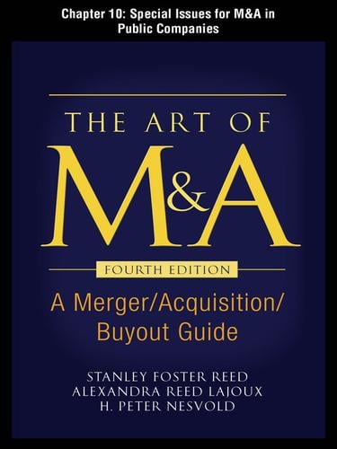 Special Issues for M&A in Public Companies