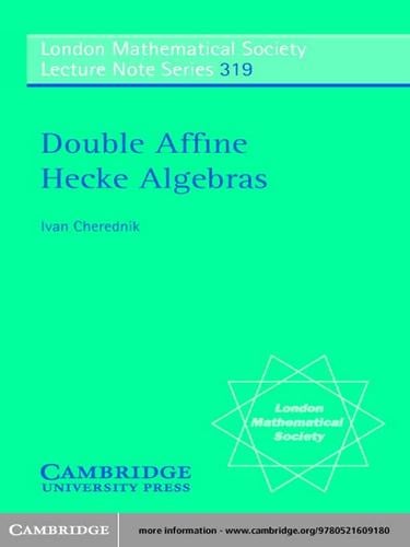 Double Affine Hecke Algebras