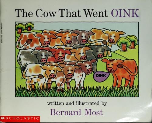 The cow that went oink