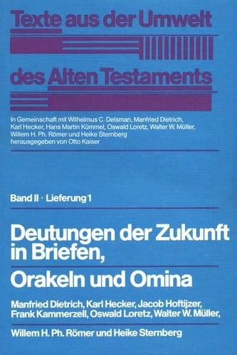 Texte aus der Umwelt des Alten Testaments