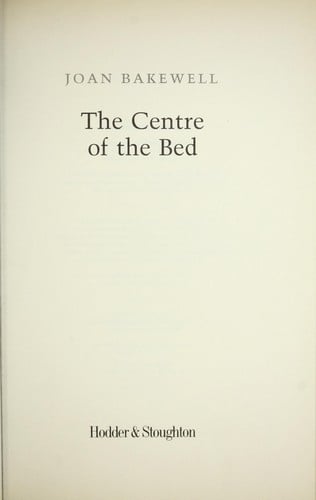 CENTRE OF THE BED