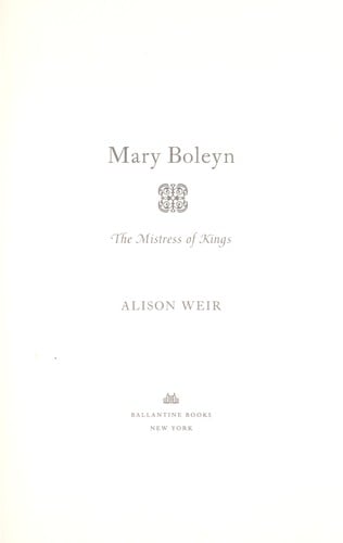 Mary Boleyn