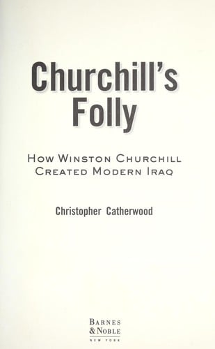 Churchill's folly