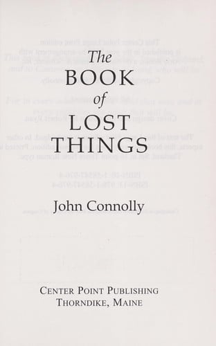 The Book of Lost Things