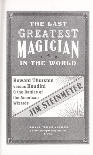 The last greatest magician in the world