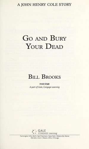 Go and bury your dead