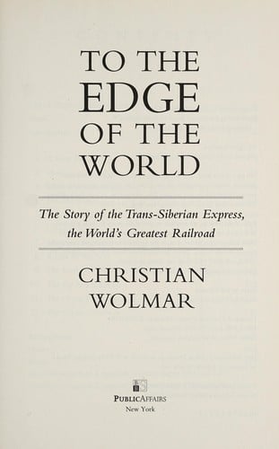 To the edge of the world