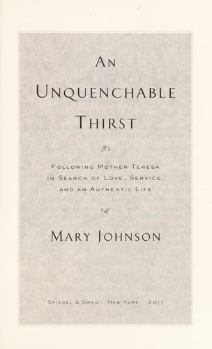 An unquenchable thirst