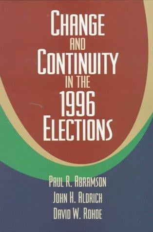 Change and continuity in the 1996 elections