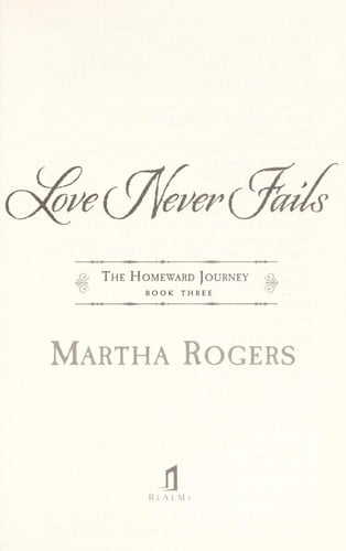Love never fails