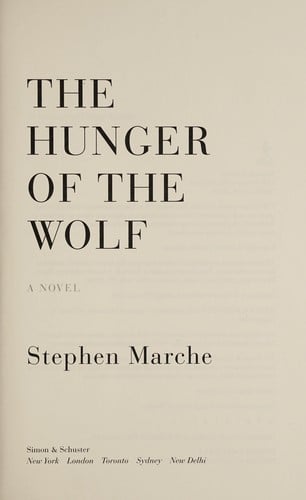 The hunger of the wolf