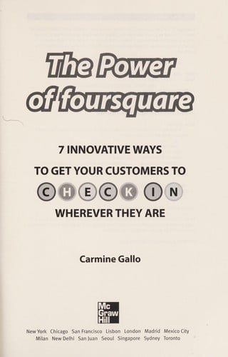 The power of Foursquare