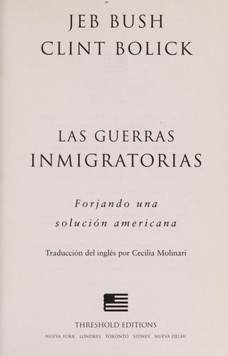 Las guerras inmigratorias