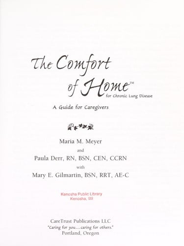 The comfort of home for chronic lung disease