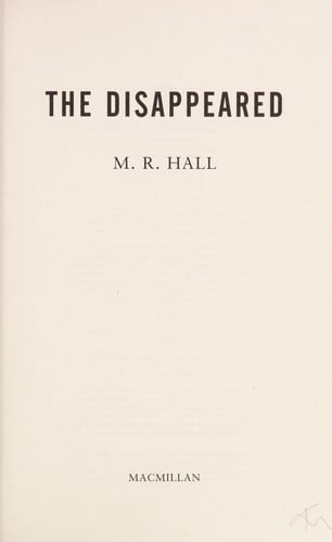 The disappeared