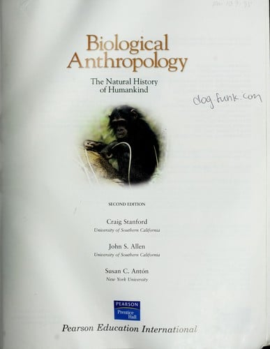 Biological anthropology