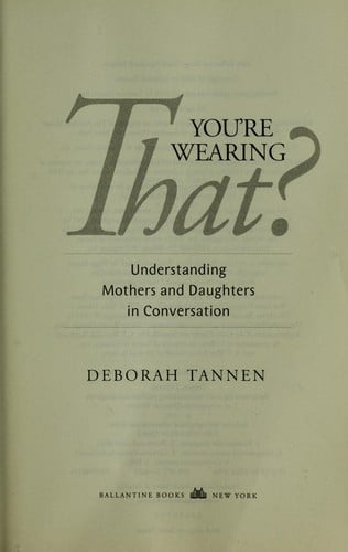 You're wearing that?