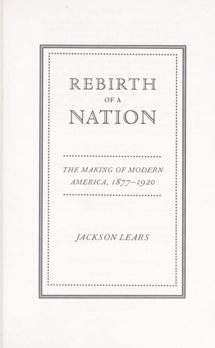 Rebirth of a Nation