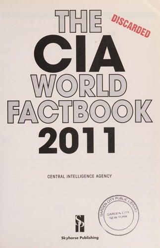 The CIA world factbook 2011