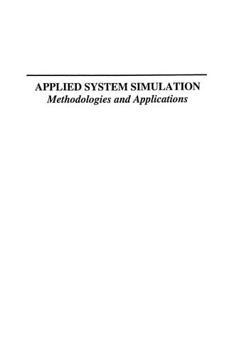 Applied System Simulation
