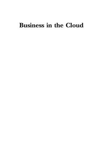 Business in the cloud