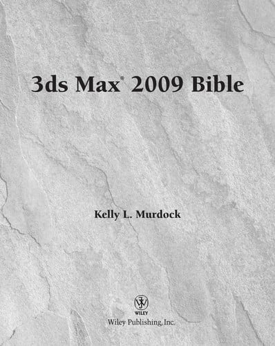 3ds Max 2009 bible